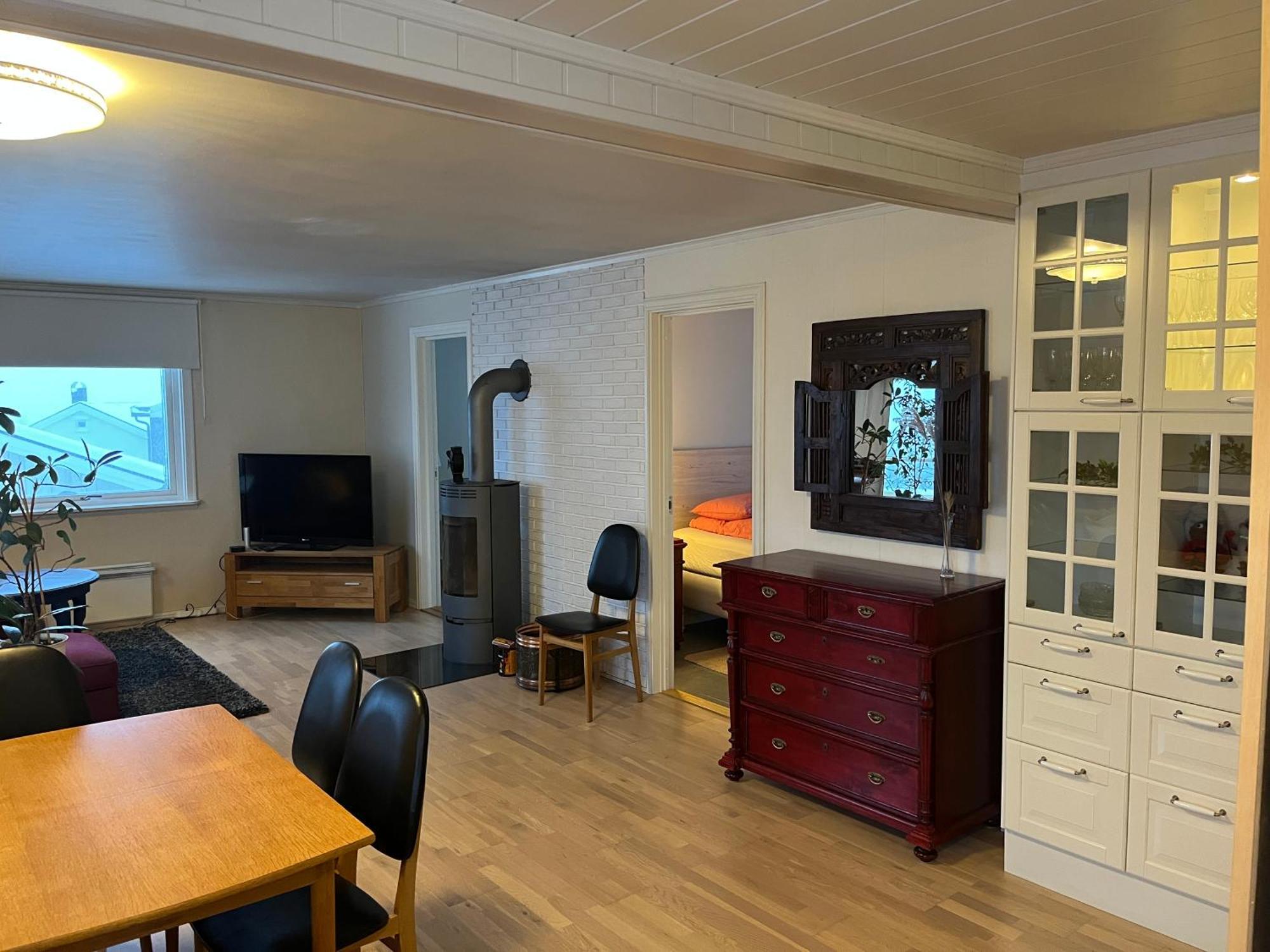Cozy With A Fireplace, Well Connected To Bus, Quiet And View Over The Fjord Appartamento Trondheim